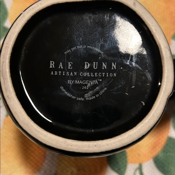 Rae Dunn NOT TODAY, CUPID Black Pink LARGE Mug New - Picture 3 of 3